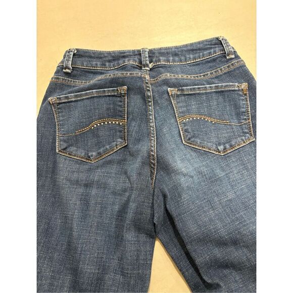 Jeans, Lee Womens Jeans, Modern Series, Curvy Bootcut, Waist 28", Blue Denim, Me - Picture 3 of 7